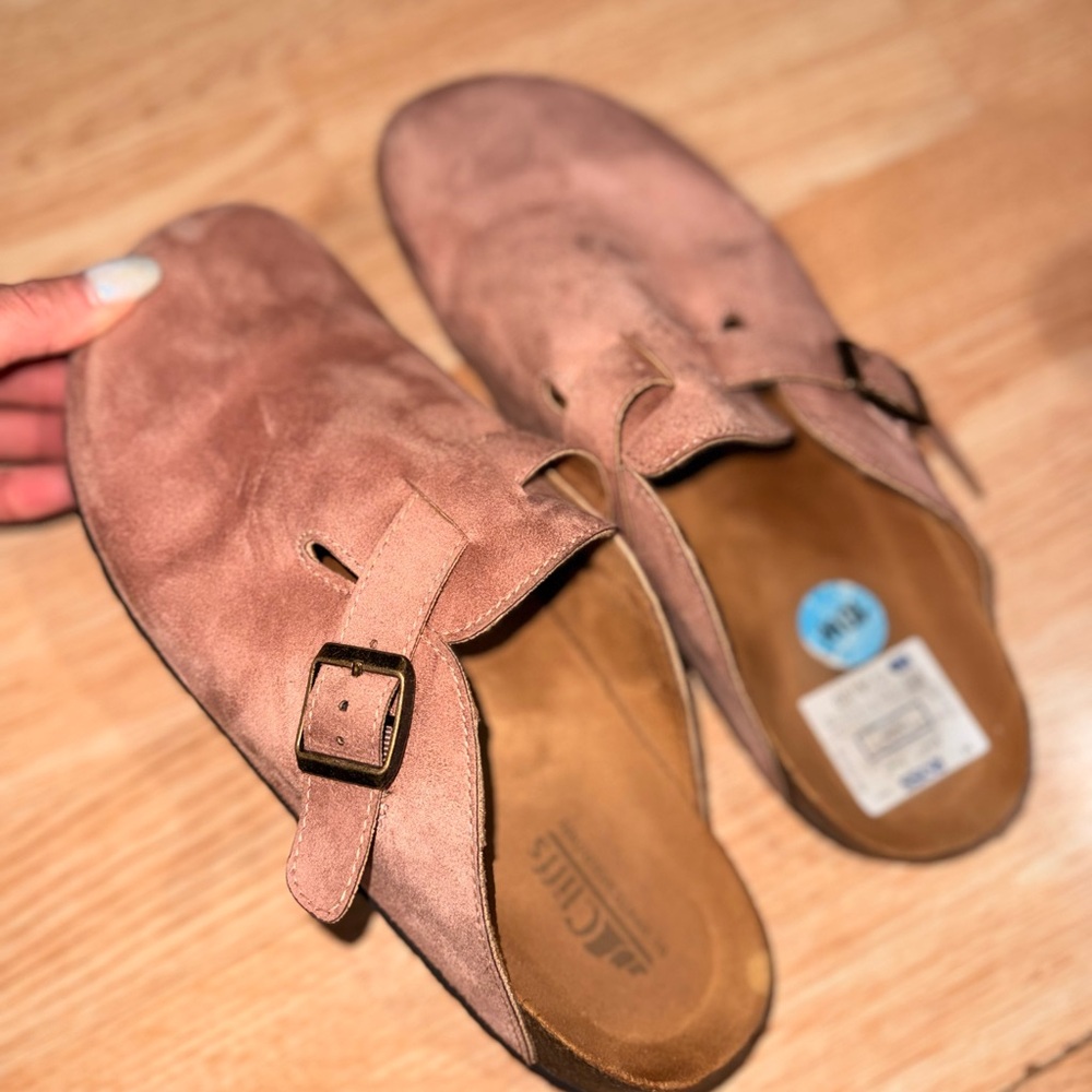 Suede loafers